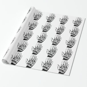 Papel De Presente Conversa à mão