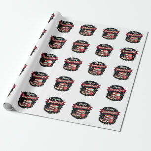 Papel De Presente Convite Feliz Jolabokaflod Giftholida