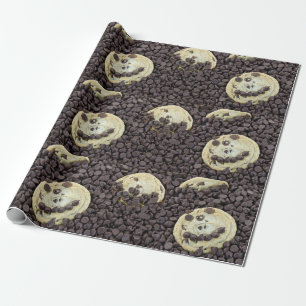 Papel De Presente Cookies Chip de Chocolate