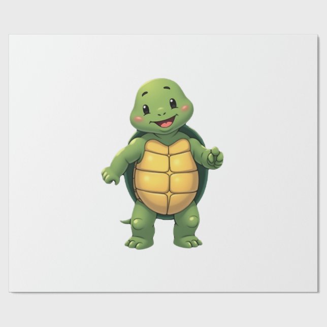 Papel De Presente Cool Headless Turtle Halloween Costume _ Funny Laz (Aberto)