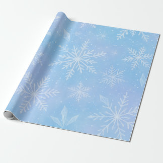 Papel De Presente cool icy frozen wrapping paper