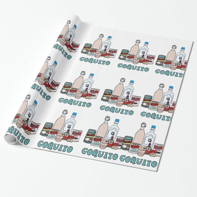 PAPEL DE PRESENTE COQUITO WRAPPING PAPER (Desenrolado)