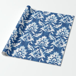 Papel De Presente Cor damasco sem costura
