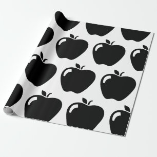 Papel De Presente COR DE FUNDO PERSONALIZADA DOS Ícones da Apple