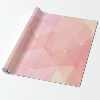 Papel De Presente Cor-de-rosa geométrico, Papel de enrolamento