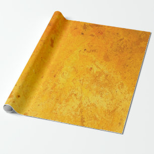 Papel De Presente cor do ouro do fundo da textura do Cement abstract
