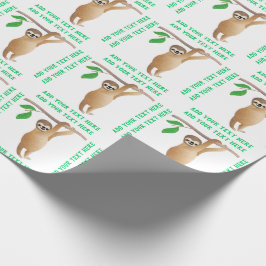 Papel De Presente Cor feita sob encomenda personalizada bonito da
