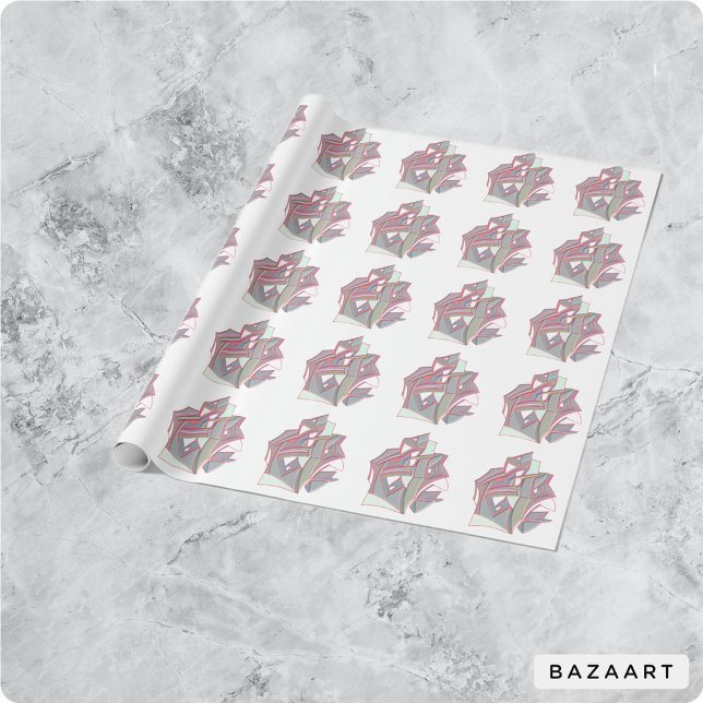 Papel De Presente Cor Personalizada (Criador carregado)