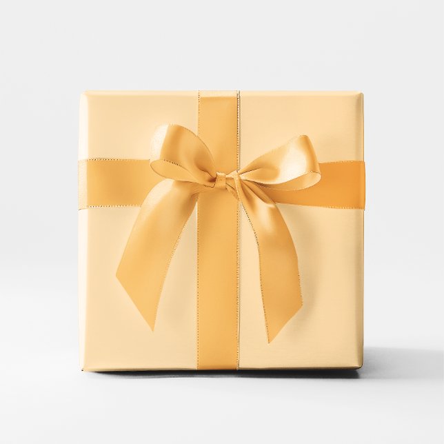Papel De Presente Cor Sólida Branco Desligado (Off White Solid Color Wrapping Paper)