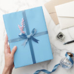 Papel De Presente Cor Sólida do Céu Azul Bebê<br><div class="desc">Folha de papel de empacotamento do pacote de presentes impressa com a ilustração de design de gráficos de cor sólida do Baby Blue Sky e de produtos selecionados pelo compro de impressão do FabricSeal sob demanda em Zazzle.com #ZazzleMade https://www.zazzle.com/store/thefabricseal TheFabricSeal ©️ Original. O azul-bebê é um tom de matiz azul...</div>