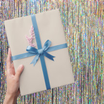 Cor Sólida do Linn Natural