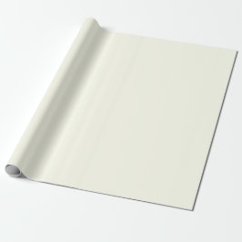 Papel De Presente Cor Sólida do Pastel Branco Pálido Amarelo