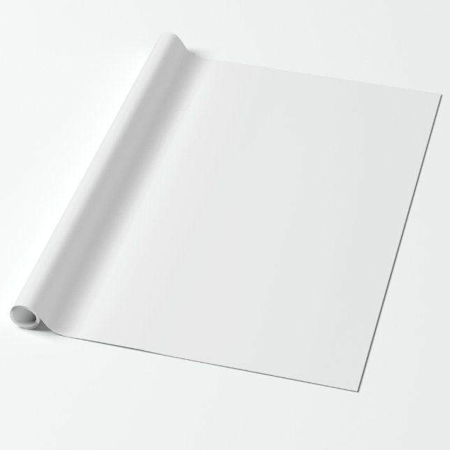 Papel De Presente Cor Sólida Elegante (Desenrolado)