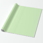 Papel De Presente Cor Sólida Folha Verde do Pastel<br><div class="desc">Folha de papel de enrolamento de encapsulamentos de presente impressa com a ilustração de design de gráficos de cor sólida de folha de chá verde Pastel e seleção de produtos pelo compro de impressão de FabricSeal sob demanda em Zazzle.com #ZazzleMade https://www.zazzle.com/store/thefabricseal TheFabricSeal ©️ Original. Tea Green é uma tonalidade verde...</div>