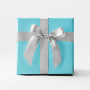 Papel De Presente Cor Sólida Robin Azul Ovo