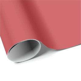 Papel De Presente Cor Sólida Rosa Vermelho