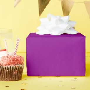 Papel De Presente Cor sólida violeta