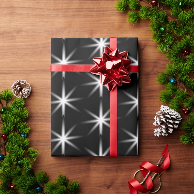 Papel De Presente coração bonito e pequeno (Presente de Natal)