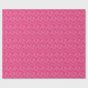 Papel De Presente Coração Colorido Fofo