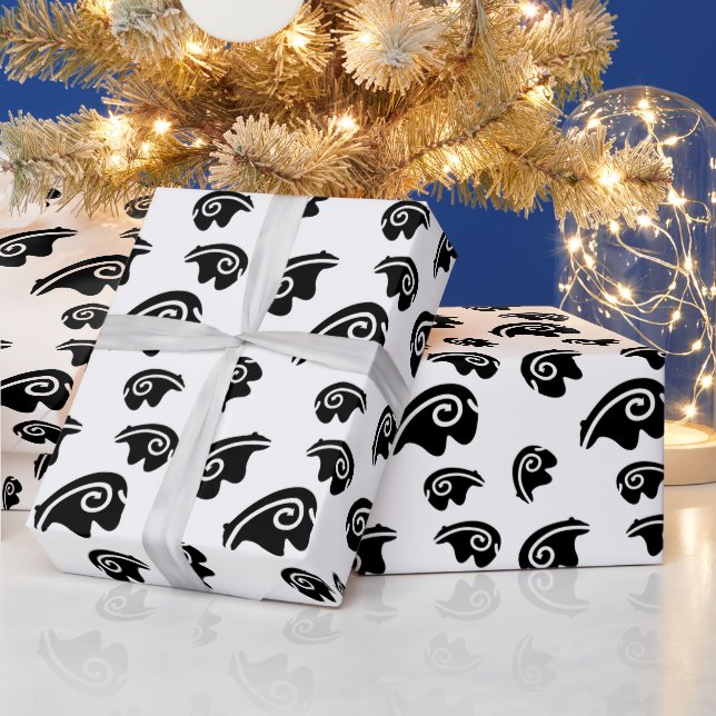 Papel De Presente coração de urso (Feriados)