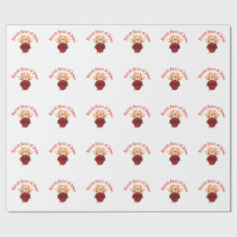 Papel De Presente Coração Sagrado de Jesus