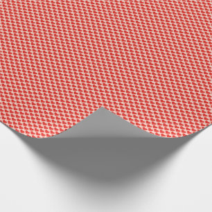 Papel De Presente Coração vermelho, tradicional do dia dos namorados