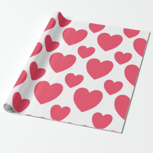 Papel De Presente corações