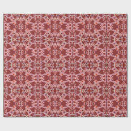 Papel De Presente Corações Vermelho e Rosa