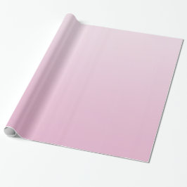 Papel De Presente Coral Gradiente Elegante Rosa