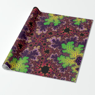 Papel De Presente Coral Rainbow Speckle