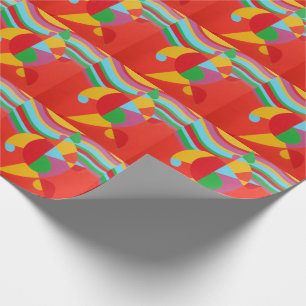 Papel De Presente Cores Bonitas e Vibrantes!