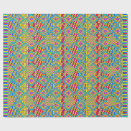 Papel De Presente Cores de Natal 