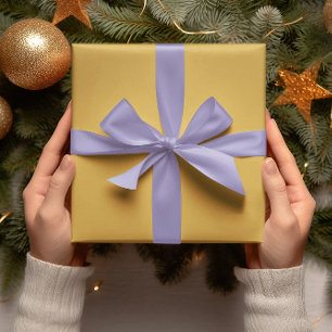 Papel De Presente Cores de tendência - Cor amarela do Ouro - Rolagem