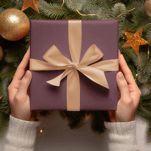 Papel De Presente Cores de tendência - Cor do vinho tinto escuro - R