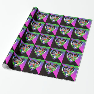 Papel De Presente Cores do Amor