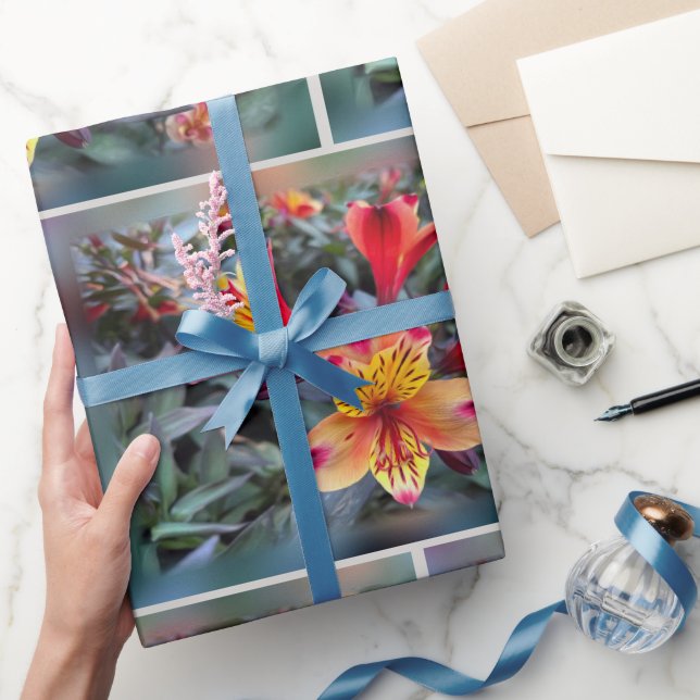 Papel De Presente Cores do verão (Presentear)