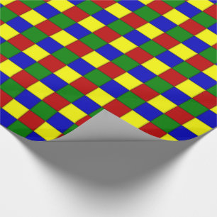 Papel De Presente Cores Primárias,PAPEL DE EMBALAGEM Beveled-GIFT-qu