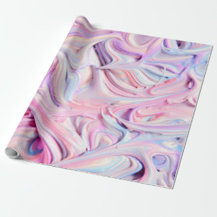 Papel De Presente Cores Unicorn
