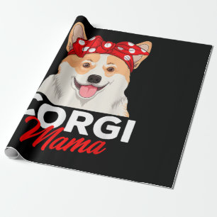 Papel De Presente Corgi Mama Cute Corgi