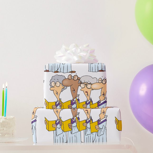 Papel De Presente Coro da Igreja (Criador carregado)