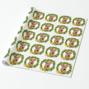 Papel De Presente Coroa de Natal
