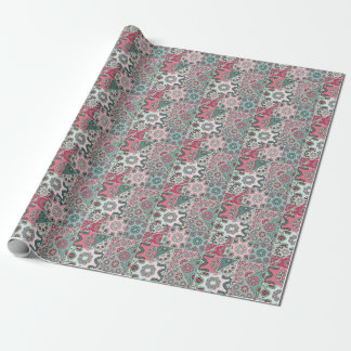 Papel De Presente Corpo Árabe Indiano Quilt Vintage
