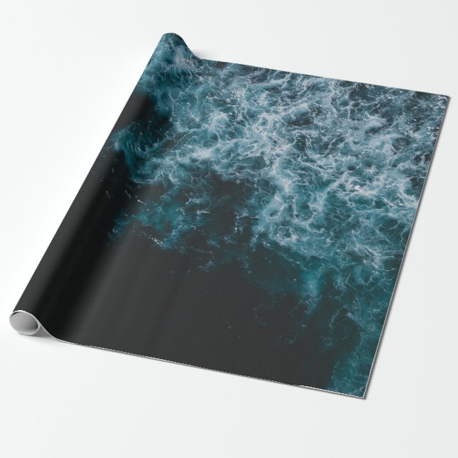 PAPEL DE PRESENTE CORPO DE CALMA DE ÁGUA (Desenrolado)