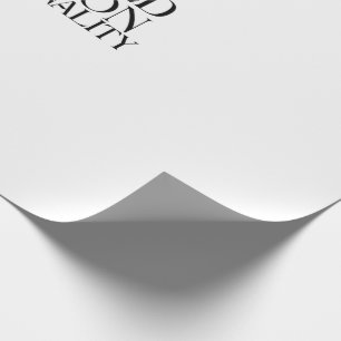 Papel de Presente Corporativo de Personalidade Edi