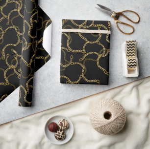 Papel De Presente Corrente Barroca em Ouro Preto Luxo