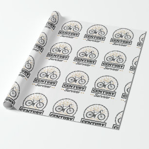 Papel De Presente Corrida de Ciclismo Sobrevivente do Século 100 Mil