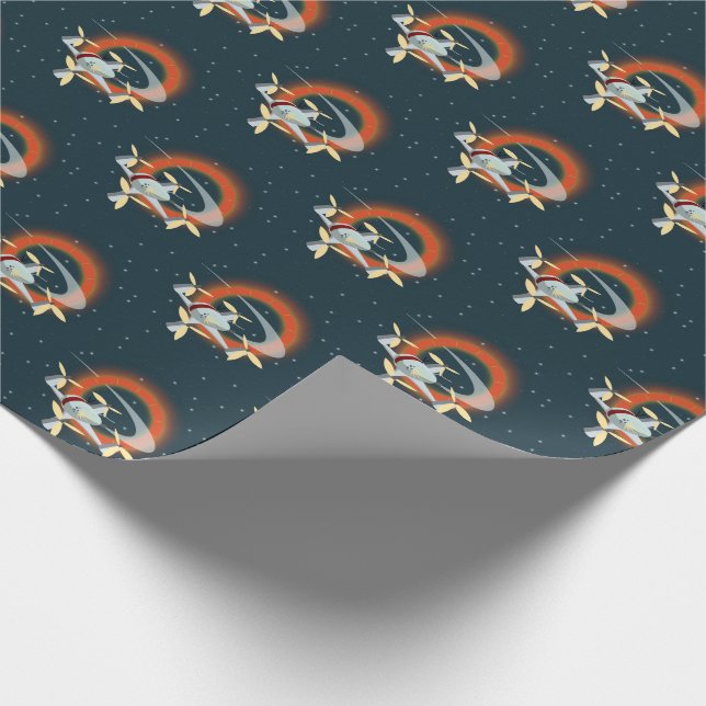 Papel De Presente Corrida de Drone (Ponta)