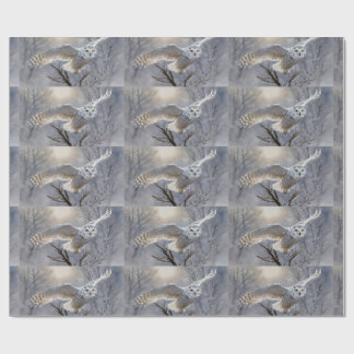 Papel De Presente Coruja