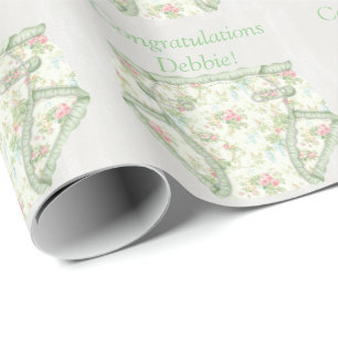 Papel De Presente Costume lindo presente personalizado do chá de