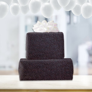 Papel De Presente Couro-de-grão-preto-roxo